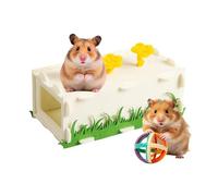 Générique Tunnel pour Petits Animaux De Compagnie | Tunnel De Repos La Forme Rectangulaire pour Les Petits Animaux De Compagnie - Jouet Tube Nains,pour Hamster, Gerbille, Hérisson, Chinchilla, La