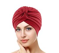 Générique Turbans pour Femmes, Chapeau de Chimiothérapie Femme, Bonnet Chimio Turban Musulmanes Wrap Hijab Cap pour Perte de Cheveux Cancer