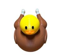 Générique Turkey Ducks - 3D Printed Thanksgiving Themed Ducks, Fall Table Centerpiece, Holiday Favors, Thanksgiving Toddler Toys for Kids and Adults, 5cm/1.97 inches