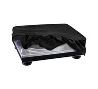 Générique Turntable Cover, Fabric Turntable Dust Protector, 16.93x12.99x5.12 inches Protective Soft Sleeve Case for Record Player in Stereo, DJ Booth, Home Studio and Bedroom