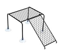 Générique Turtle Basking Dock - Suction Cup Resting Land Turtle Tank Basking Area Floating Island Climbing Ladder Aquarium Reptile Dock for Terrapin Tortoise, Indoor Tank Habitat