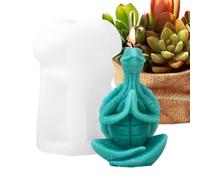 Générique Turtle Candle Mold - Mini Tortoise Shape Epoxy Resin Molds, Animal Figurines Scented for Wax Polymer Decor