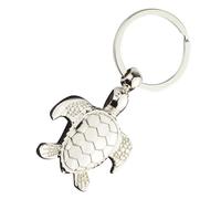 Générique Turtle Key Ring Charm - Creative 3D Sea Turtle Keychain, Fun Novelty Keyfob Pendant, Compact Portable Decorative Accessory | Playful Giftable Key Holder For Kids Girls Boys Women Men