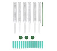 Générique Tuteur à Mousse pour Les,6 Pièces Supports Empilables - Petit Tuteur Mousse pour Pot | pour la Maison Le Jardin Extérieur Pot de Plantation Grimpante en