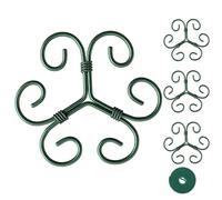 Générique Tuteur pour Monstera,4 Pièces Support Vert Réglable et Portable - Support de Tige pour - Jardin Maison Intérieur Patio Balcon Décoration Femme Homme