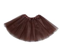 Générique Tutu Femme Crinoline Jupon pour Jupe en Tulle Underdress Courte Vintage De Princesse Blanche Rétro Danse Années 50's Fête Parties Aniversaire Costumes Carnaval Noël Noir Rouge