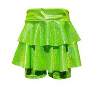 Générique Tutu Jupe Fille Jupe Danse De Ballet Étoile Tutu Couches Spectacles Accessoires Vestimentaires Robe Princesse Fantaisie Cadeaux Anniversaire Party Dance Vert 10-11 Ans