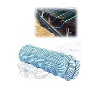 Générique Tuyau de Drainage Flexible perforé, Tuyau d'infiltration d'eau Extensible, Tuyau ondulé de Drainage français for aménagement paysager extérieur(5cm/2in,6.6ft)