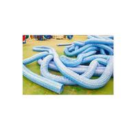 Générique Tuyau de Drainage français perforé, Drainage Souterrain Tubulaire à Infiltration Douce for allée/Trottoir extérieur, Tube perméable renforcé de Fil d'acier(50mm,1800cm)