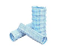 Générique Tuyau de Drainage français perforé, Flexible en Tissu Non tissé, for Jardin, pelouse, terrasse, Paysage, etc.(50mm,18 Meters)