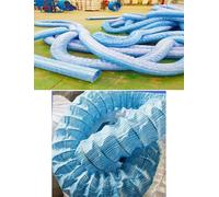 Générique Tuyau de Drainage français perforé - Tube de Drainage Souterrain Flexible et renforcé for l'imperméabilisation des allées, des Cours et des trottoirs(110mm/4.3in,500cm/16.4ft)