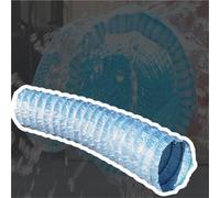 Générique Tuyau de Drainage français Tuyau De Drainage Ondulé Flexible Bleu, Tuyau De Drainage Flexible Et Souple pour Parterres De Fleurs/Ceintures Vertes, Canalisation(L 35M/DIA 50MM)