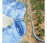 Générique Tuyau de Drainage perforé - Système de Drainage Souple français de 8 cm d'épaisseur pour Cour, pelouse, terrasse, aménagement paysager extérieur, Tube d'irrigation Souterrain de 8,5 m (27,9