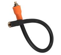 Générique Tuyau D'extension de Gonflage M6 Fileté 30 Cm Manchon Thermique, Tube Haute Pression pour Pompe à Pneus Vélo et Compresseur D'air, Accessoire Robuste pour Entretien Pneus