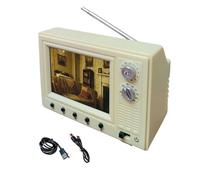 Générique TV Jouet,Petit écran 720P Mémoire 8 Go Décoration intérieure | Mini TV Scènes Miniatures Décoration,pour Cuisine Salon Chambre Bureau dortoir Couloir entrée Bureau étagère