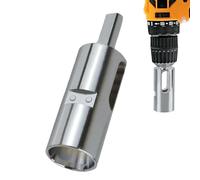 Générique Twist Ties Drill, Chain Link Tool, 10cm Black Ties with Triangular Shank Design, Manual Tightening Part, Twist Tie Build, for Installation Crimping Connection Repair Building Use