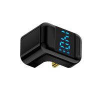 Générique Type C Adapter - 180 Degree U-Shaped Digital Display USB C Adapter | 40Gbps 140W PD3.1 Fast Charging for Laptop Tablet Phone | 8K@60Hz Video, Real-Time Voltage Wattage Display, Portable