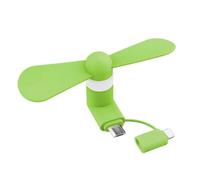 Générique Type C Cell Phone Fan Type-C Small Portable Silent Wind Blower
