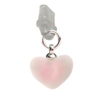Générique Type C Dust Cover Phone Charger Port Dustproof Cover | Heart Shape Type C Dustproof Plug for Computer Headphones Tablet, Cellphone Charger Port Guard