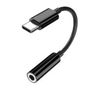 Générique Type-C to 3.5mm, Aux Audio Adapter, Digital Earphone Converter with Male to Female Jack for Mobile Phones, Tablets, Laptops, DJ Mixers, Studio Recording, Streaming