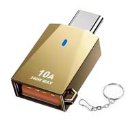 Générique Type-c to USB, 3.0 Host Adapter Keychain, 5Gbps Data Transfer