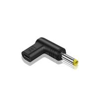 Générique Type-C USB C CC,Adaptateur de Charge d'alimentation de connecteur 9V | Adaptateur Type C DC 5.5x2.5mm/5.2x2.1mm/4.8x1.7mm/4x1.7mm/3.5x1.35mm/3x1.1mm
