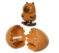 Générique Œuf à éclore mécanique,Collection d'animaux Portables interactifs,Jouet Remontoir Capybara pour |, Filles, Garçons, Famille, Amis, Anniversaire, Pâques, Halloween, Maison