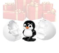 Générique Œuf à éclore mécanique,Collection d'animaux Portables interactifs | Œuf à remonter - Cadeaux pour Fille Famille Amis Ados Anniversaire Pâques