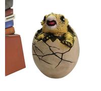 Générique Œuf de Dinosaure | Décoration de Figurines Artisanales | Œuf de Dinosaure à Éclore pour Pâques - pour Filles Garçons Maison Fête de Pâques Anniversaire Bureau Décor