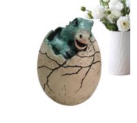 Générique Œuf de Dinosaure - Décoration de Figurines Artisanales - Œuf de Dinosaure à Éclore pour Pâques - pour Filles Garçons Maison Fête de Pâques Anniversaire Bureau Décor