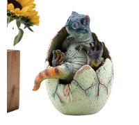Générique Œuf de Dinosaure Statuette décorative éducative et Interactive | Statue d'œuf de dinosaure pour , garçons, filles, école maternelle, jardin d',