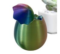 Générique Œuf en Impression 3D,Figurine Décorative À Remplir pour Fêtes - Œuf Imprimé 3D Remplissable,pour Panier de Pâques Bonbons Maison Bureau École Amis Famille