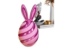 Générique Œuf Lapin en Impression 3D, Décoration de Collection, Œuf Lapin Empilable et Agité 3D, pour Salle de Séjour, Salle à Manger, Chambre, Étude, Cadeau Filles Garçons Adultes