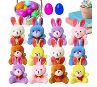 Générique Œufs de Pâques avec Peluches | 12 Pièces Poupées Miniatures en Peluche | Idées Cadeaux pour Fêtes,pour Garçons et Filles, Fêtes, Pièces de la Maison, Maison, Appartement, Événements