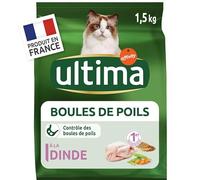 générique Ultima - Contrôle des Boules De Poils 1.5Kg - Lot De 3