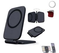 Générique Ultra-Slim Magnetic Phone Holder, 270° Foldable Car Mount, Adjustable Holders with Wide Angle Adjustment for Car, Compatible iPhone 15/14/13/12 Pro Max & All Smartphones