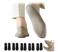 Générique Ultra Thin Liner Non Slip No Show Socks,Breathable Invisible Ice Silk Mesh Socks,Ultra Low Cut No-show Sock for Flat & Loafer，5J