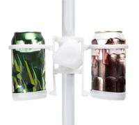 Générique Umbrella Cup Holder, Outdoor Water Bottle Rack, 8.66x4.72 inches Leakproof Beverage Holder for Garden, Lawn, Beach, Camping, Park, Family Outings, Beachgoers, Picnic Relaxation