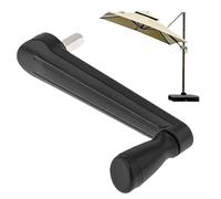 Générique Umbrella Replacement Parts, Table Canopy Handle, Adjustable Shade Component, 5.91x3.94x1.18 inches Lightweight Crank, Outdoor Umbrella Accessory for Yard Beach Garden Park Use