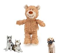Générique Un Break a Bear Dog Toy, Unbreaka-Bear Dog Chew Toy, 2025 New Dog Toys for Aggressive Chewers, Dog Toy to Keep Them Busy, for Large Small Dogs (Light Brown)