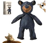 Générique Unbreak Bear Dog Toy, 2025 New Unbreak-Bear for Heavy Chewers, Indestructible Dog Toy, for Aggressive Chewers to Keep Them Busy, Chew Toys Interactive Squeaky Toys (Blue)