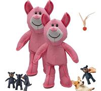 Générique Unbreakable Dog Toys, Unbreak Bear Dog Toy, Unbreak-Bear for Heavy Chewers, Heavy Duty Chewer Large Breed, Indestructible Dogs Toys for Large Dogs (Pink 2pcs)