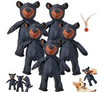 Générique Unbreakable Dog Toys, Unbreak Bear Dog Toy, Unbreak-Bear for Heavy Chewers, Heavy Duty Chewer Large Breed, Indestructible Dogs Toys for Large Dogs (Blue 5pcs)