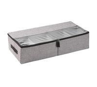 Générique Under Bed Storage - Organizer Bin | Under the Bed Storage Bins for Bedroom Living Room Home, Closet Organization with Side Panels, Clothes Box, Blanket Organizer for bedroom