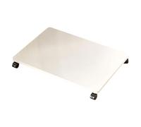 Générique Under Desk Printer Stand - Multipurpose Organizer | 45x30x6.2cm with Caster Wheels, Density Board Construction with Stable Support, Office Utility Rack for Home Appliance Placement