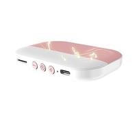 Générique Under Pillow Speaker, White Noise Timer Bone Conduction Portable Bluetooths Pillow Speakers for Sleeping