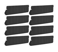 Générique Under Sofa Blocker - 8 Piece Adjustable Elastic Anti Slip EVA Couch Blocker to Prevent Toys Pets and Dust from Going Under Furniture, Sofa Bottom Filler