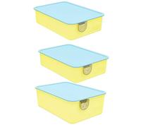 Générique Underwear Organizers - 12.2x8.46x4.13 Inches Sock Organizer | Storage Divider for Clothes | Stackable Underwear Drawer Organizer Set for Socks, Ties, Scarves, Jewelry, Laundry