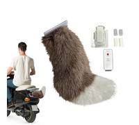 Générique Une Queue en Peluche pour Mettre sur La Voiture Arrière, Queue Peluche pour Moto, Queues Renard Motorisée, Décoration Rechargeable Télécommandée Adaptée Moto, Voiture Et Véhicules Divers