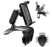 Générique Unirexa Phone Holder, Unirexa Dashboard Phone HOL-der, Universal 360° Dashboard Ph-One Holders, Rock-Solid Grip, No Suction, Fits 4”-7” Phones (1PCS)